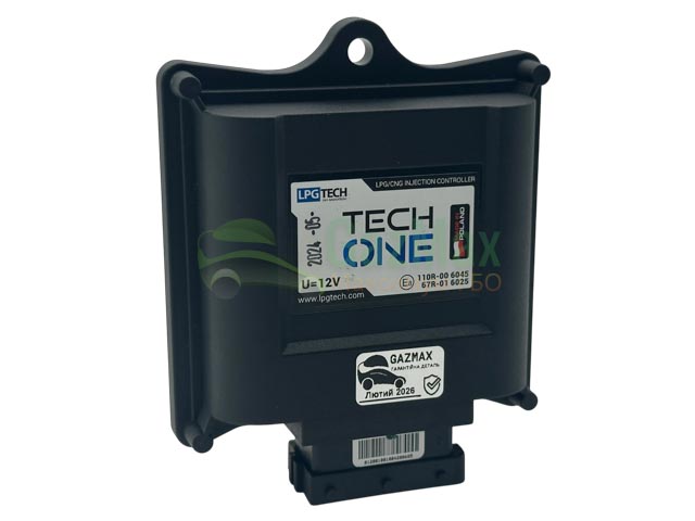 Блок керування ГБО LPGTECH TECH ONE, 4 циліндри, 24 pin — GazMax