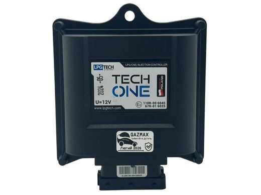 Блок керування ГБО LPGTECH TECH ONE, 4 циліндри, 24 pin