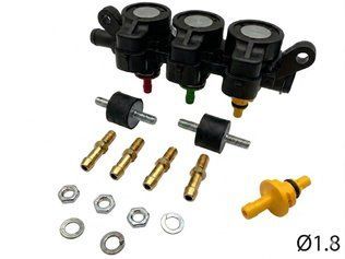Форсунки AEB I-plus 3 цилиндра, жиклёры 1,8 мм