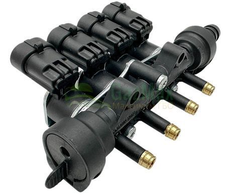 Газовые форсунки Valtek Type 49, 4 цилиндра, 2,5 Ом (VK49.EVG.03)