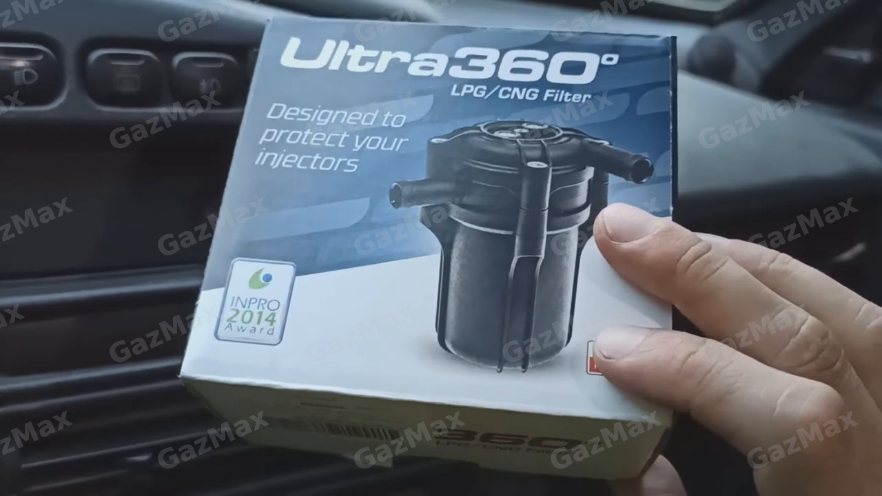 Упаковка фільтра з відстійником ALEX Ultra360° для ГБО